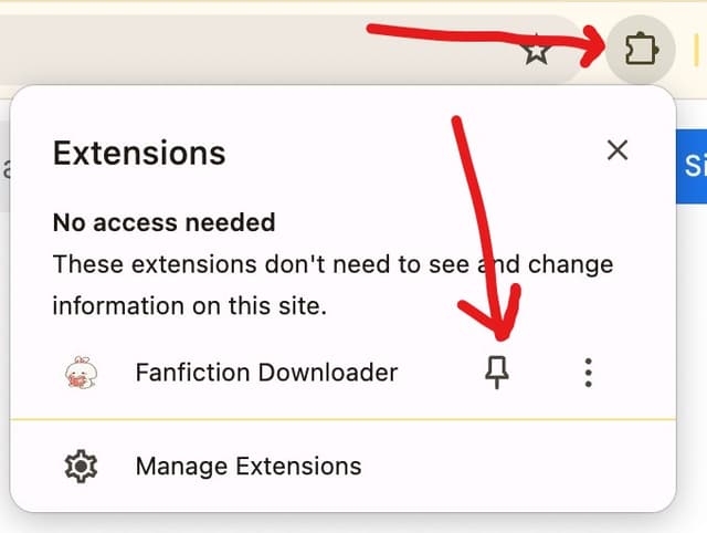 Toolbar icon location
